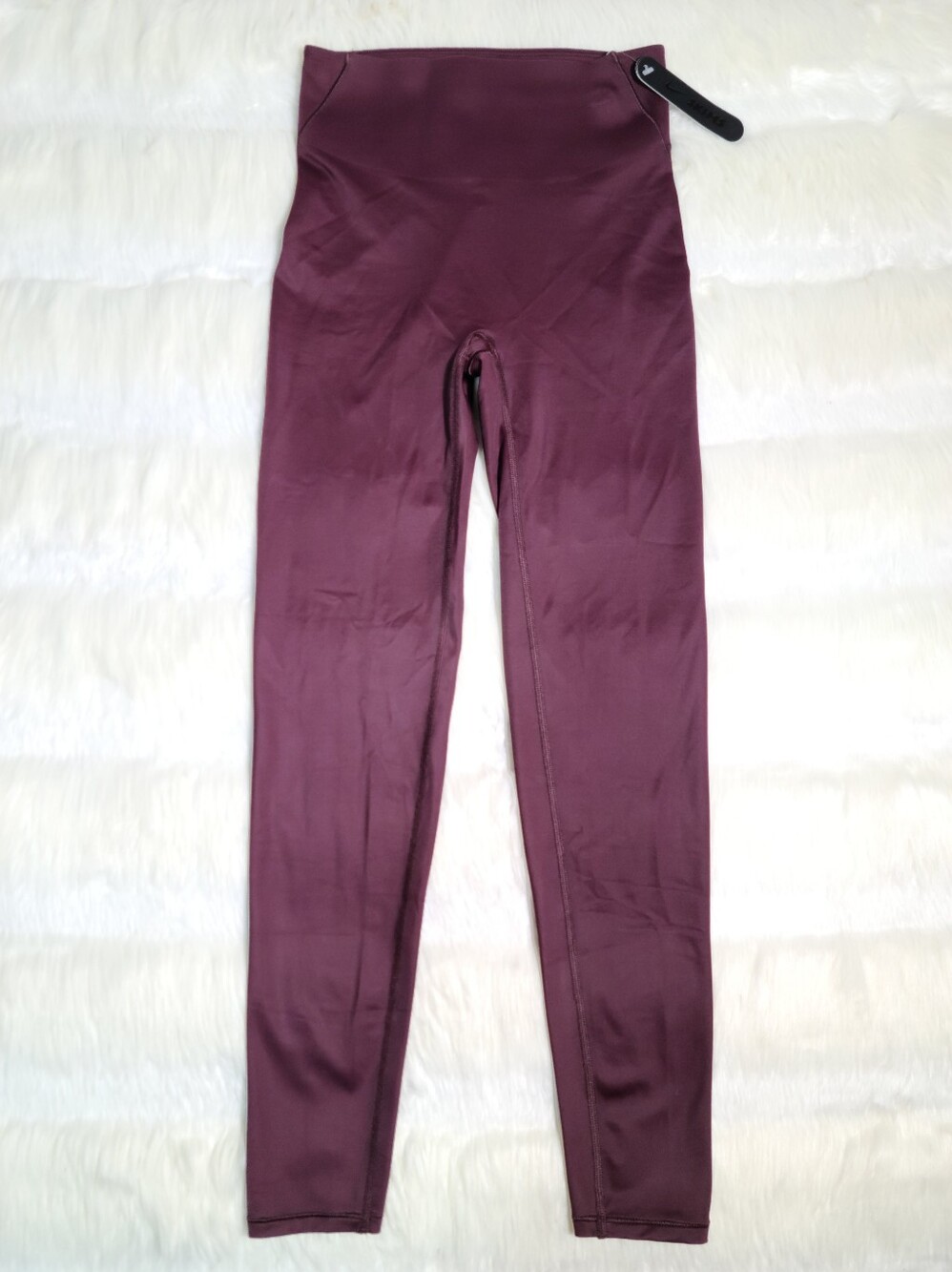 Nike SKIMS Shine Bonded Waist Legging 26 Inch Currant Women XS NEW